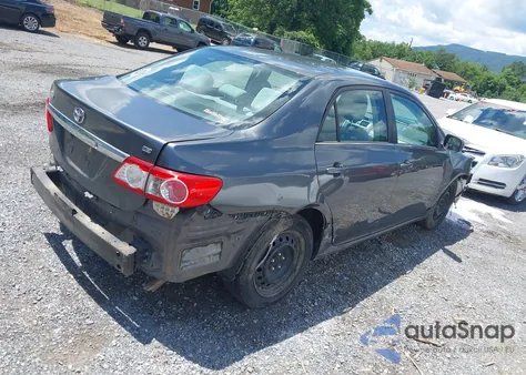 2013 Toyota Corolla Le из США, поврежденный, VIN 2T1BU4EE3DC124798